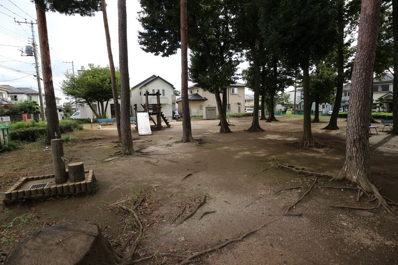 公園内に樹木がたくさん植えてあるため、ほどよく日陰が出来て遊びやすい宮前公園