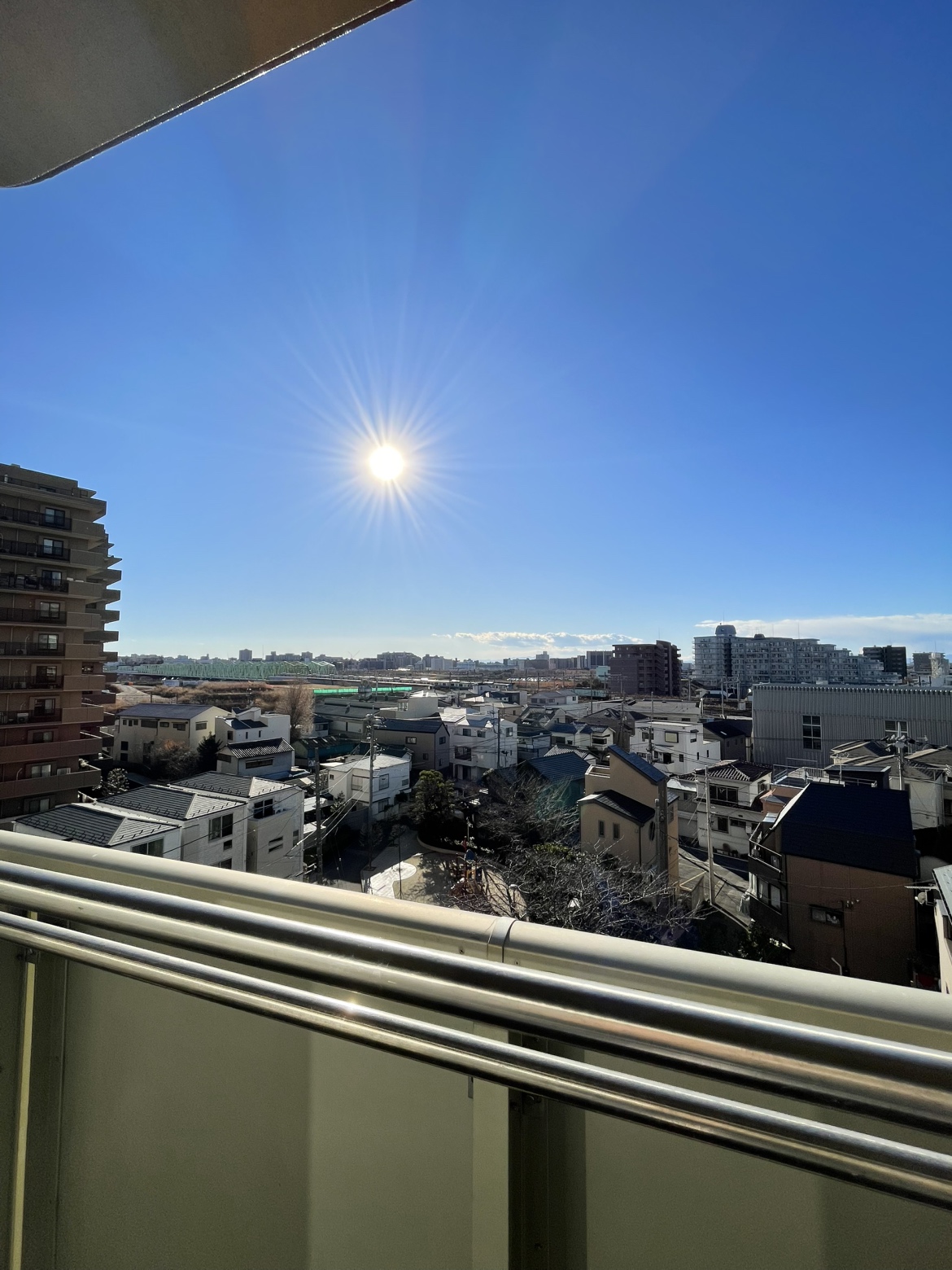 住戸からの眺望（2025年1月撮影）