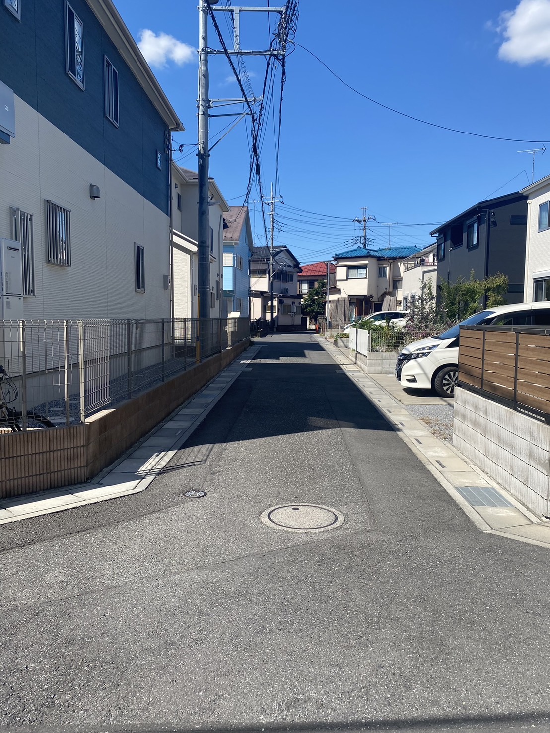 前面道路（北側）